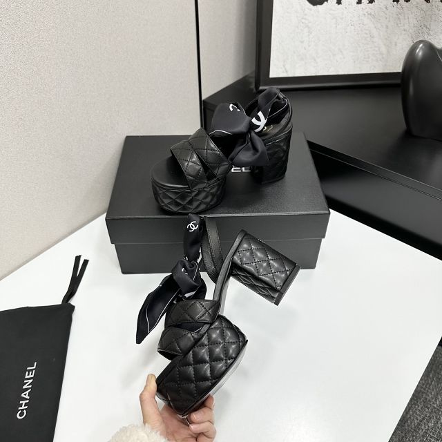 CC original lambskin 95mm sandals CH00371