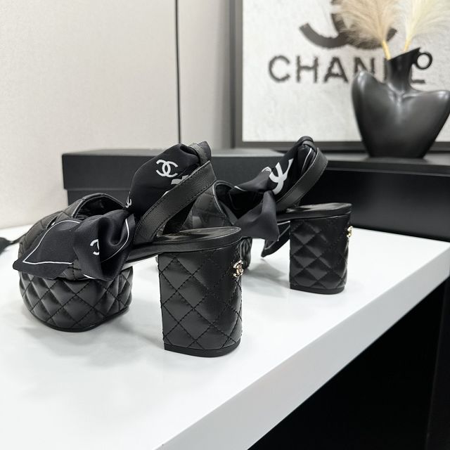 CC original lambskin 95mm sandals CH00371