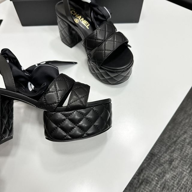 CC original lambskin 95mm sandals CH00371