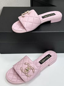 CC original lambskin mules CH00363