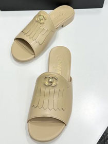 CC original lambskin mules CH00367