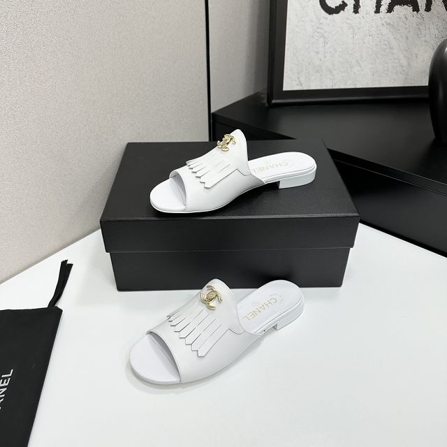 CC original lambskin mules CH00367