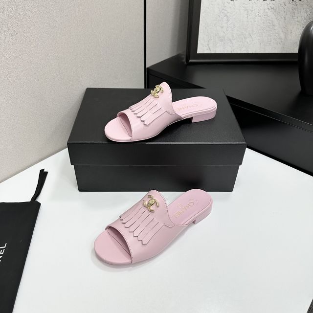 CC original lambskin mules CH00367