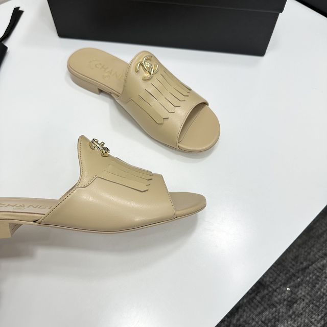 CC original lambskin mules CH00367