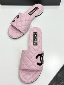 CC original lambskin mules CH00369