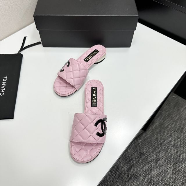 CC original lambskin mules CH00369