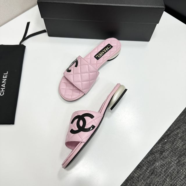 CC original lambskin mules CH00369