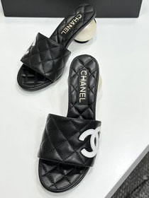 CC original lambskin mules CH00370