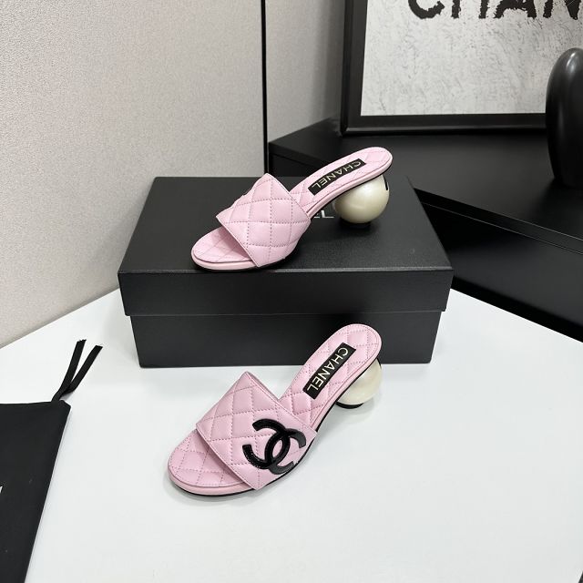 CC original lambskin mules CH00370