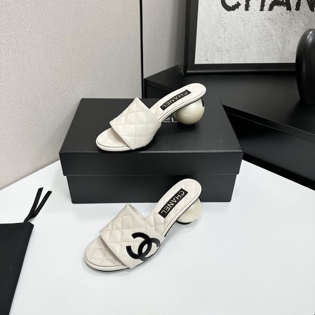 CC original lambskin mules CH00370