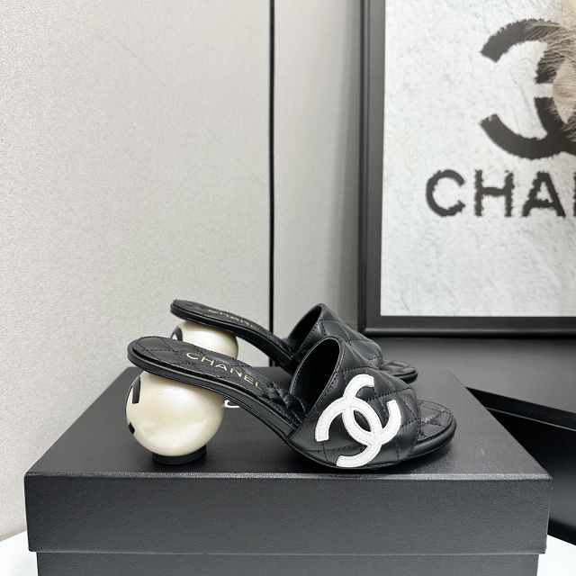 CC original lambskin mules CH00370