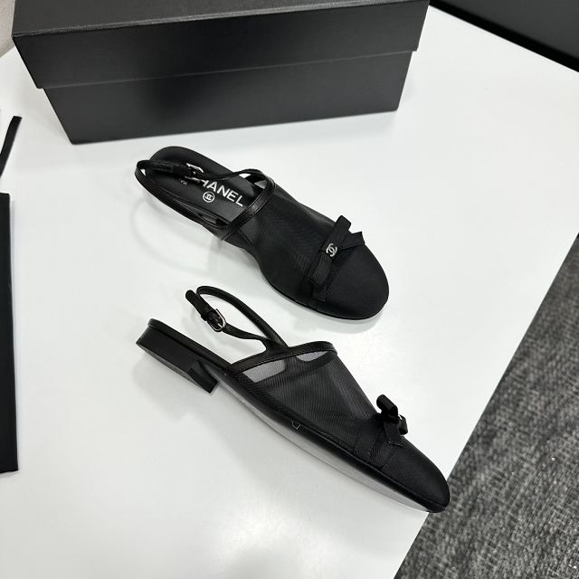 CC original mesh slingbacks CH00359