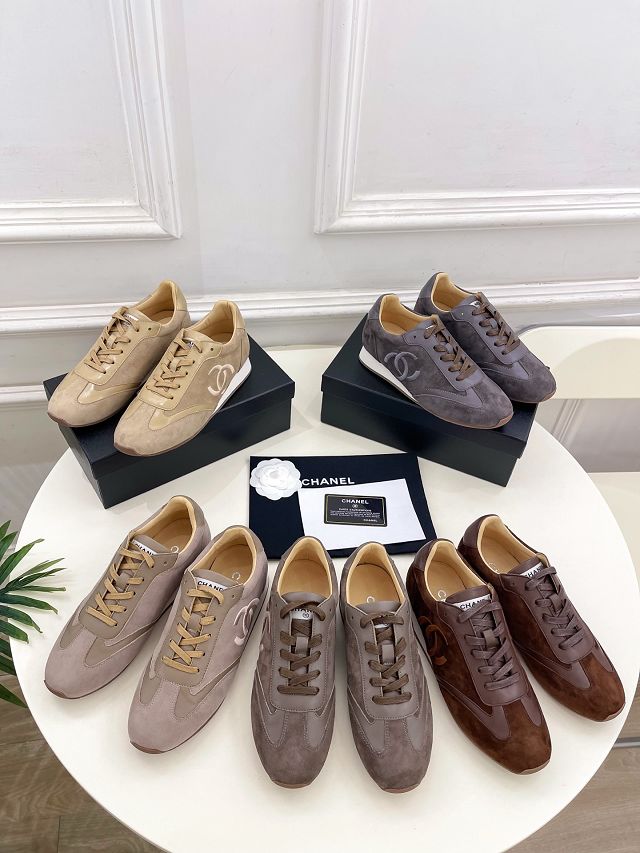 CC original suede calfskin sneakers CH00374