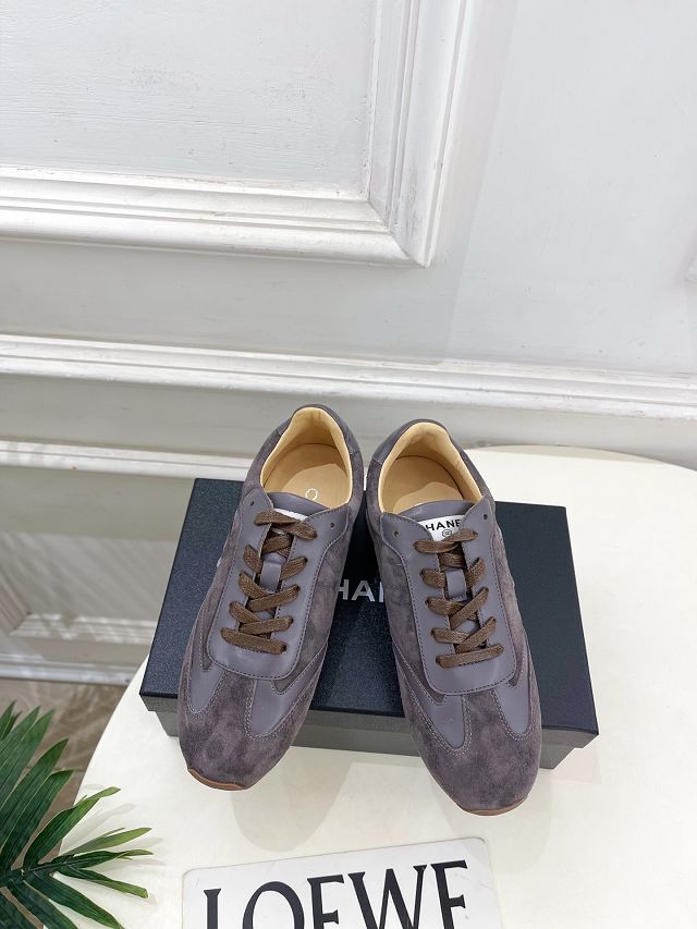 CC original suede calfskin sneakers CH00374