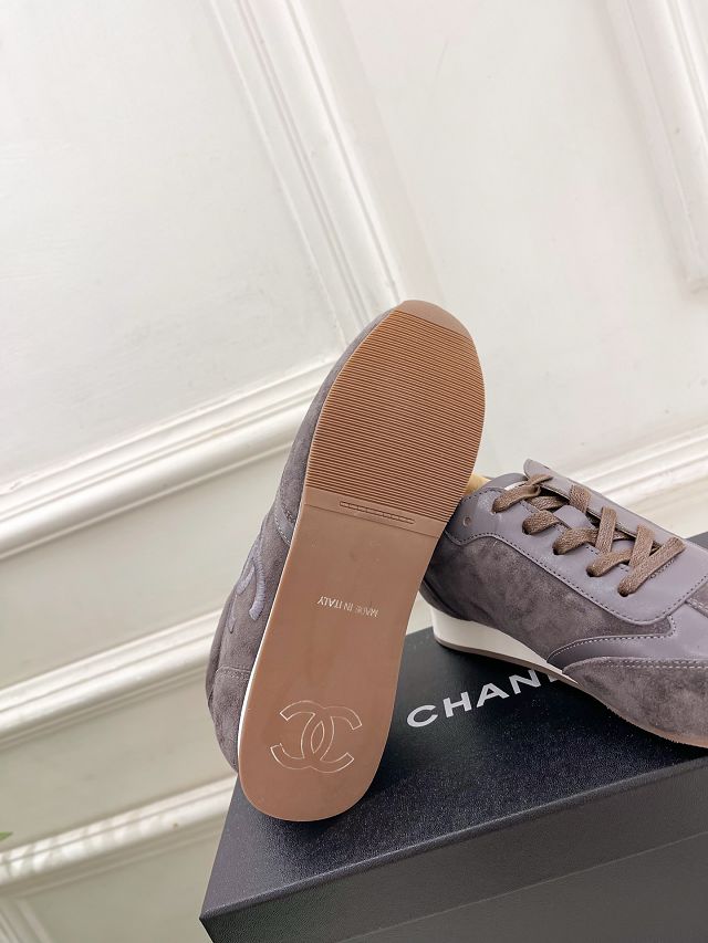 CC original suede calfskin sneakers CH00374