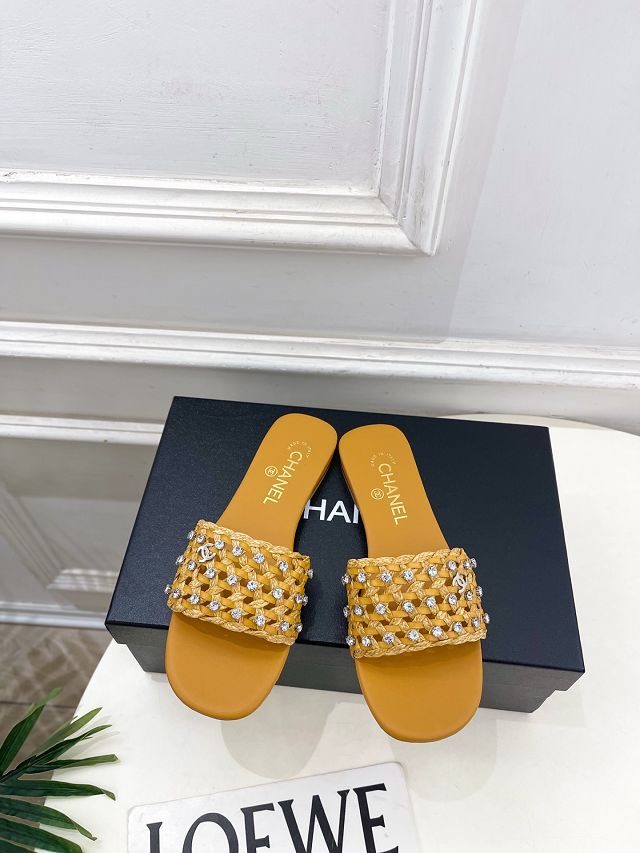 CC original tweed mules CH00372