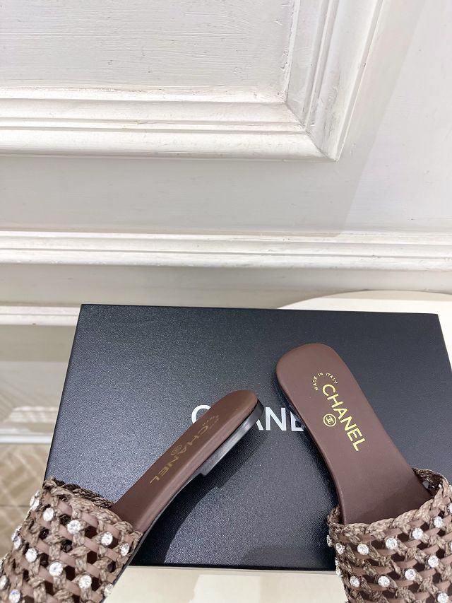 CC original tweed mules CH00372