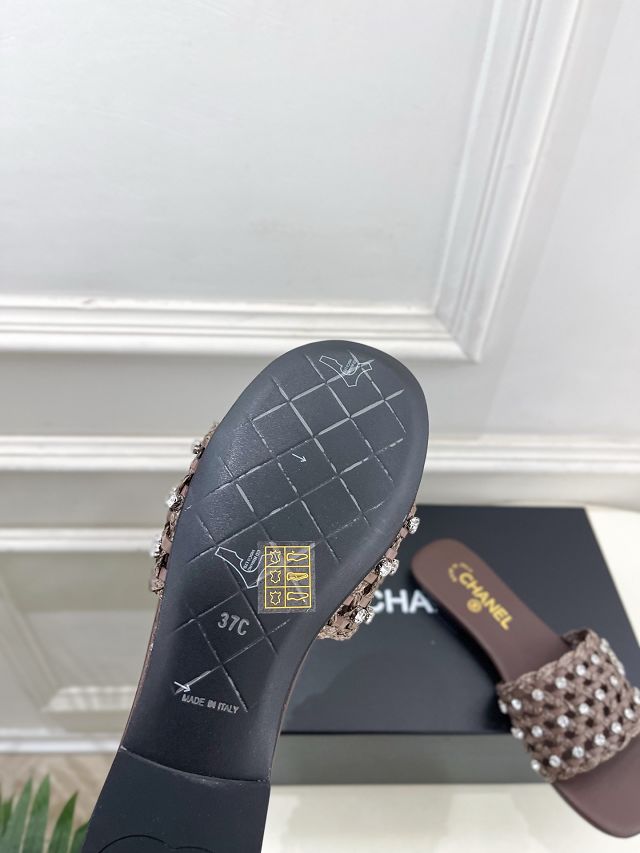 CC original tweed mules CH00372