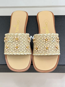 CC original tweed mules CH00375