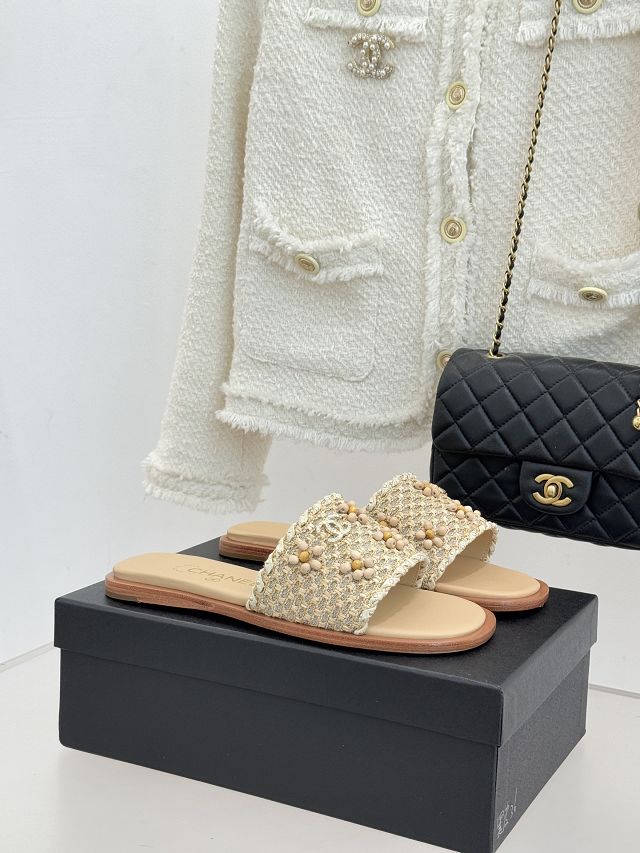 CC original tweed mules CH00375