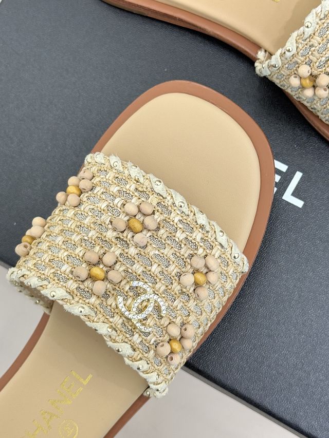 CC original tweed mules CH00375