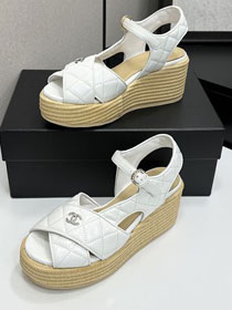 CC original calfskin 90mm sandals CH00379