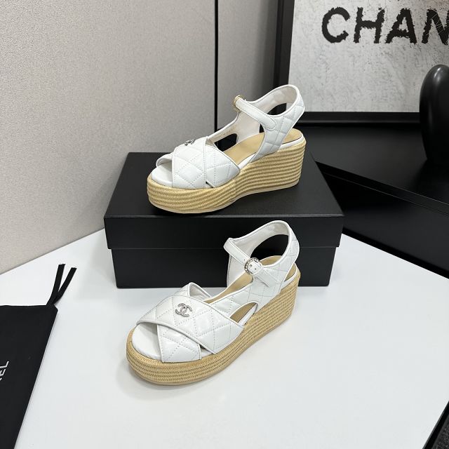 CC original calfskin 90mm sandals CH00379