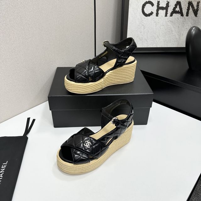 CC original calfskin 90mm sandals CH00379