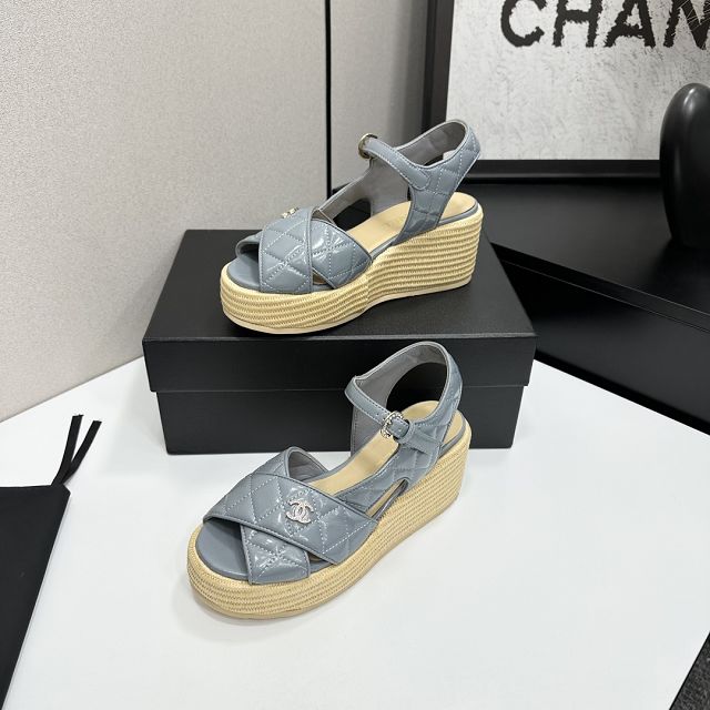 CC original calfskin 90mm sandals CH00379