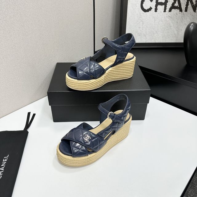 CC original calfskin 90mm sandals CH00379