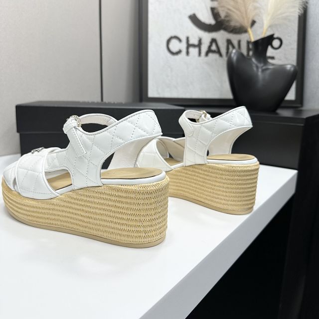 CC original calfskin 90mm sandals CH00379