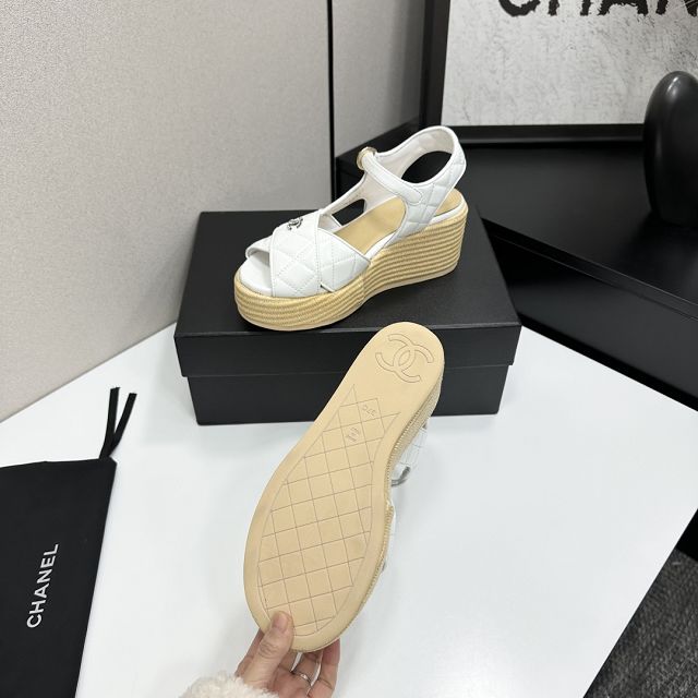 CC original calfskin 90mm sandals CH00379