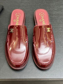 CC original calfskin mules CH00387