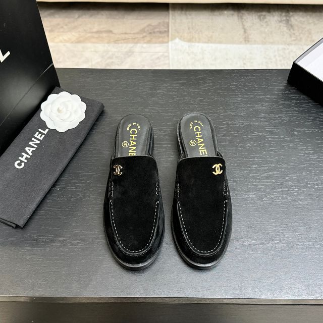 CC original calfskin mules CH00387