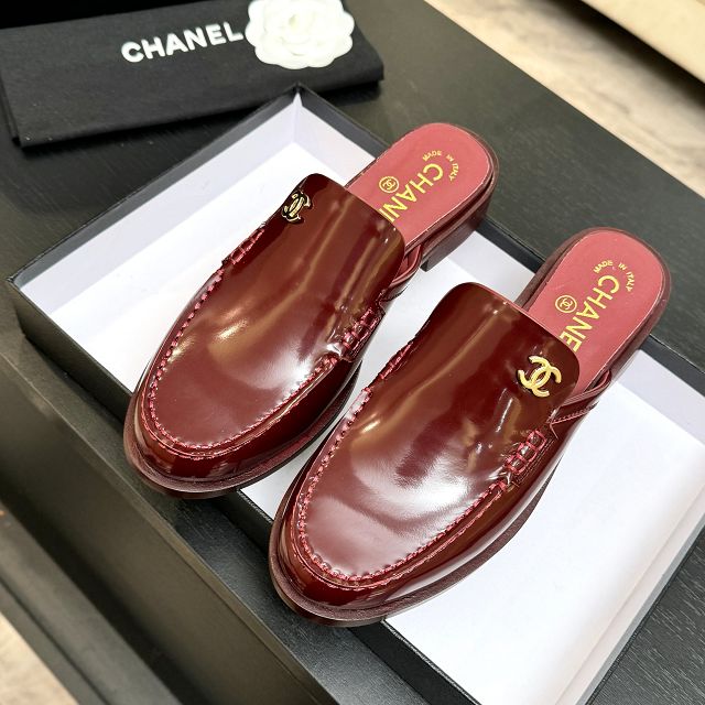 CC original calfskin mules CH00387