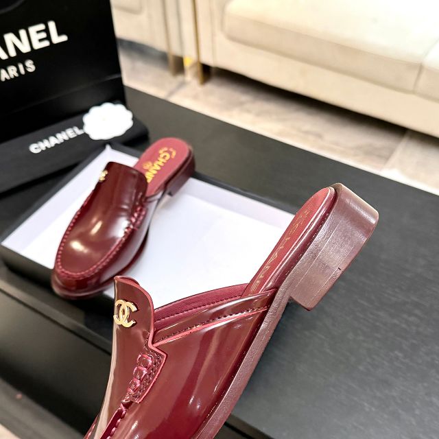 CC original calfskin mules CH00387