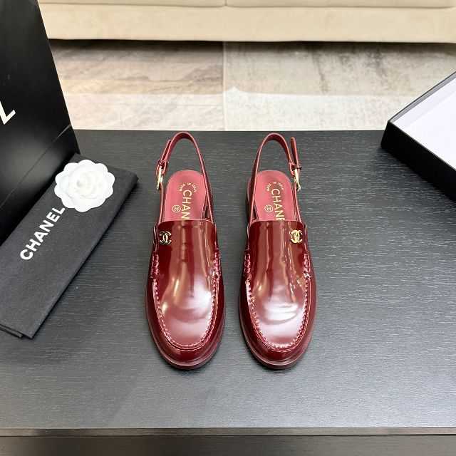 CC original calfskin slingbacks CH00388