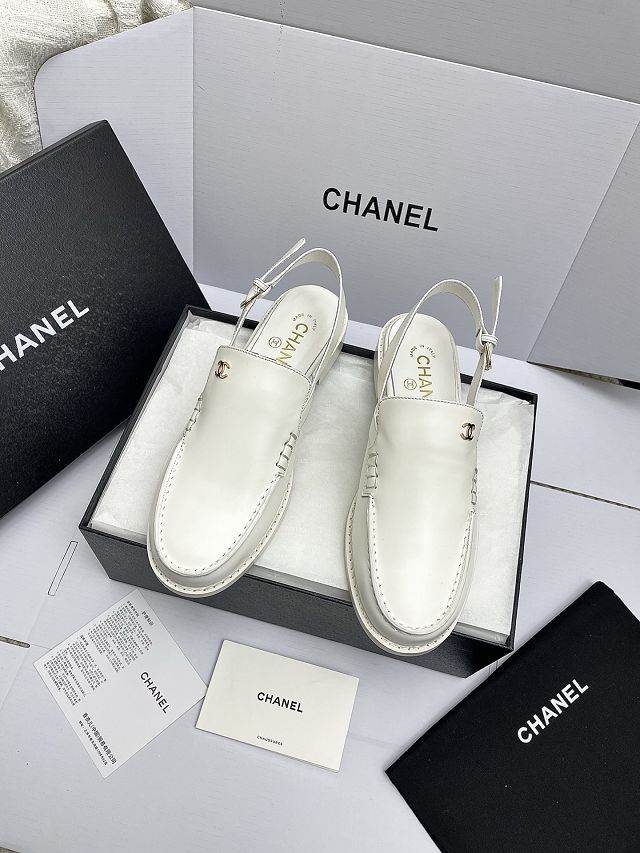 CC original calfskin slingbacks CH00415