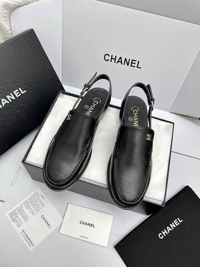 CC original calfskin slingbacks CH00415