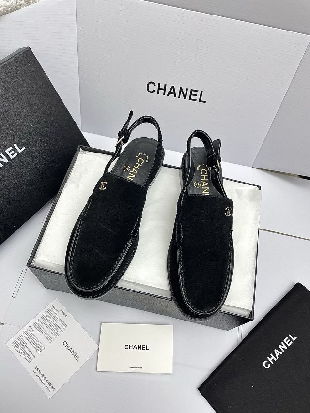 CC original calfskin slingbacks CH00415