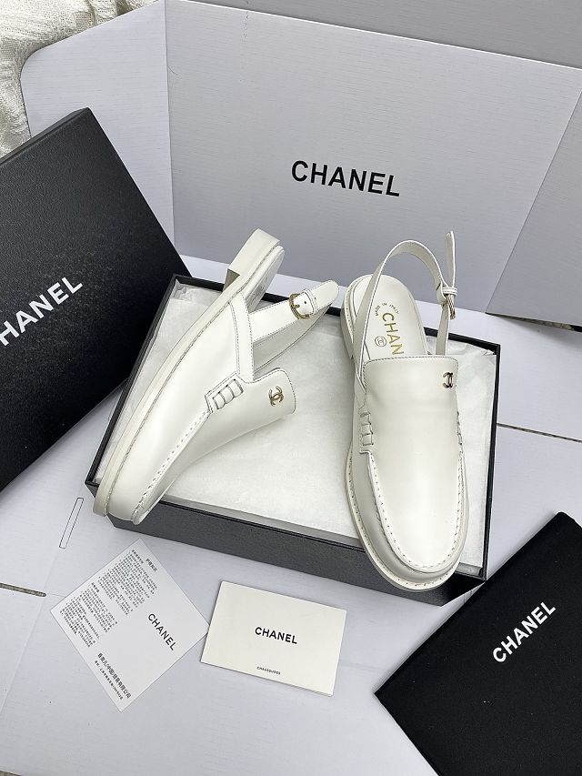 CC original calfskin slingbacks CH00415