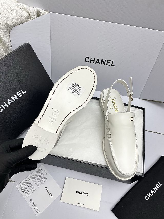 CC original calfskin slingbacks CH00415