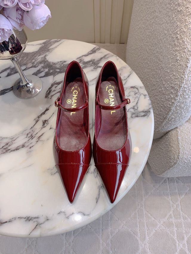 CC original lambskin 35mm pumps CH00417