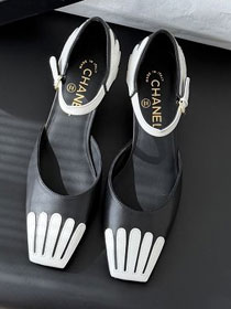 CC original lambskin 45mm slingbacks CH00382