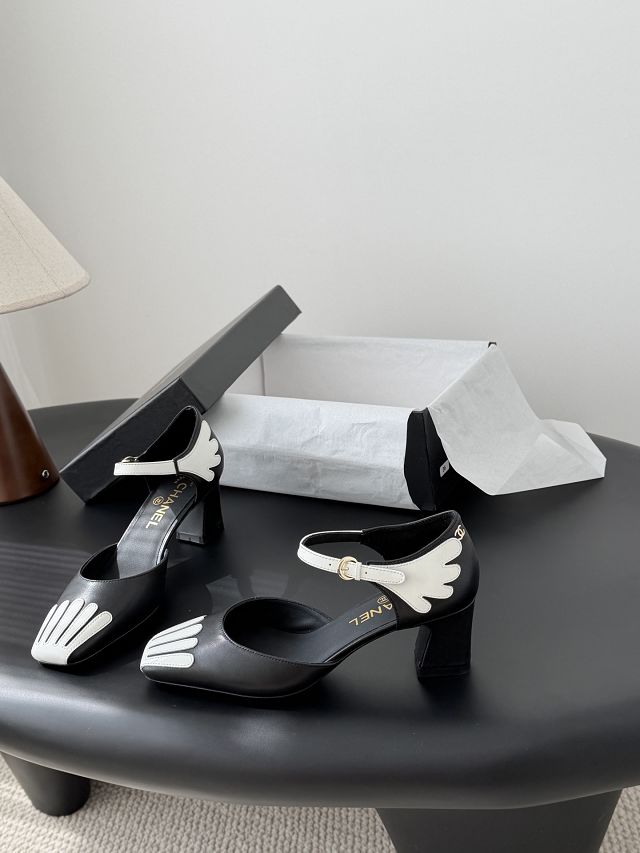 CC original lambskin 45mm slingbacks CH00382