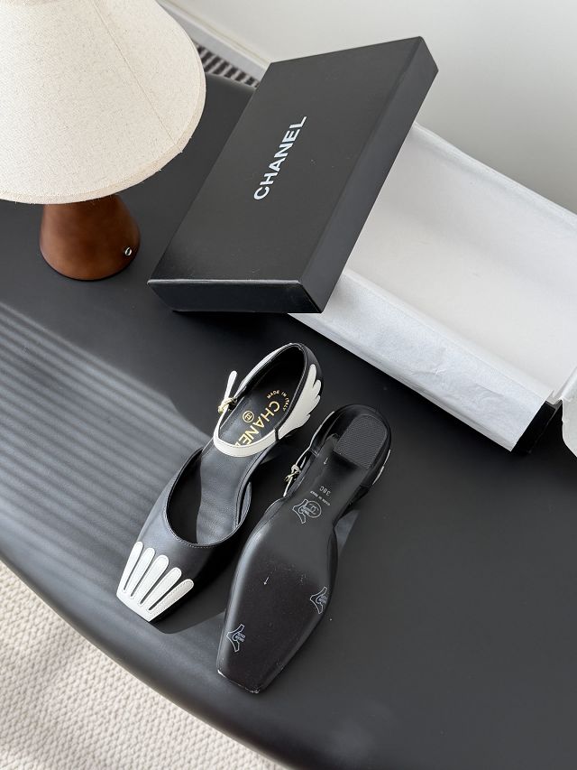 CC original lambskin 45mm slingbacks CH00382