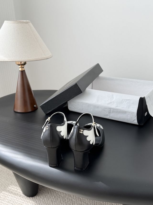 CC original lambskin 45mm slingbacks CH00382