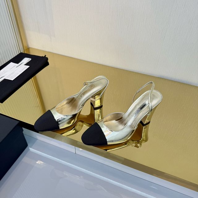 CC original lambskin 90mm slingbacks CH00426