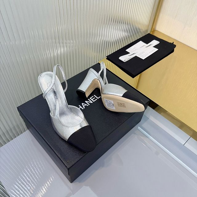 CC original lambskin 90mm slingbacks CH00426