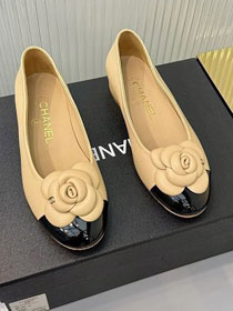 CC original lambskin ballet flats CH00395